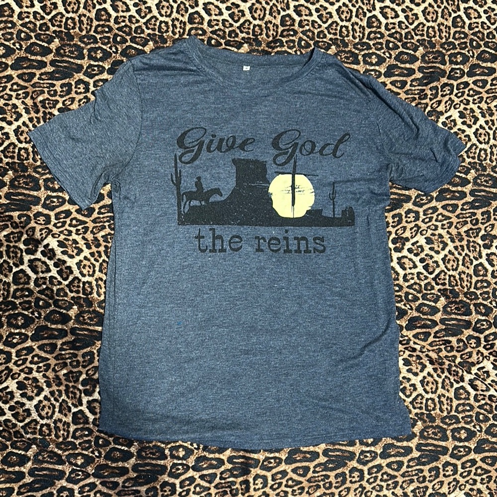Blue Graphic T-Shirt